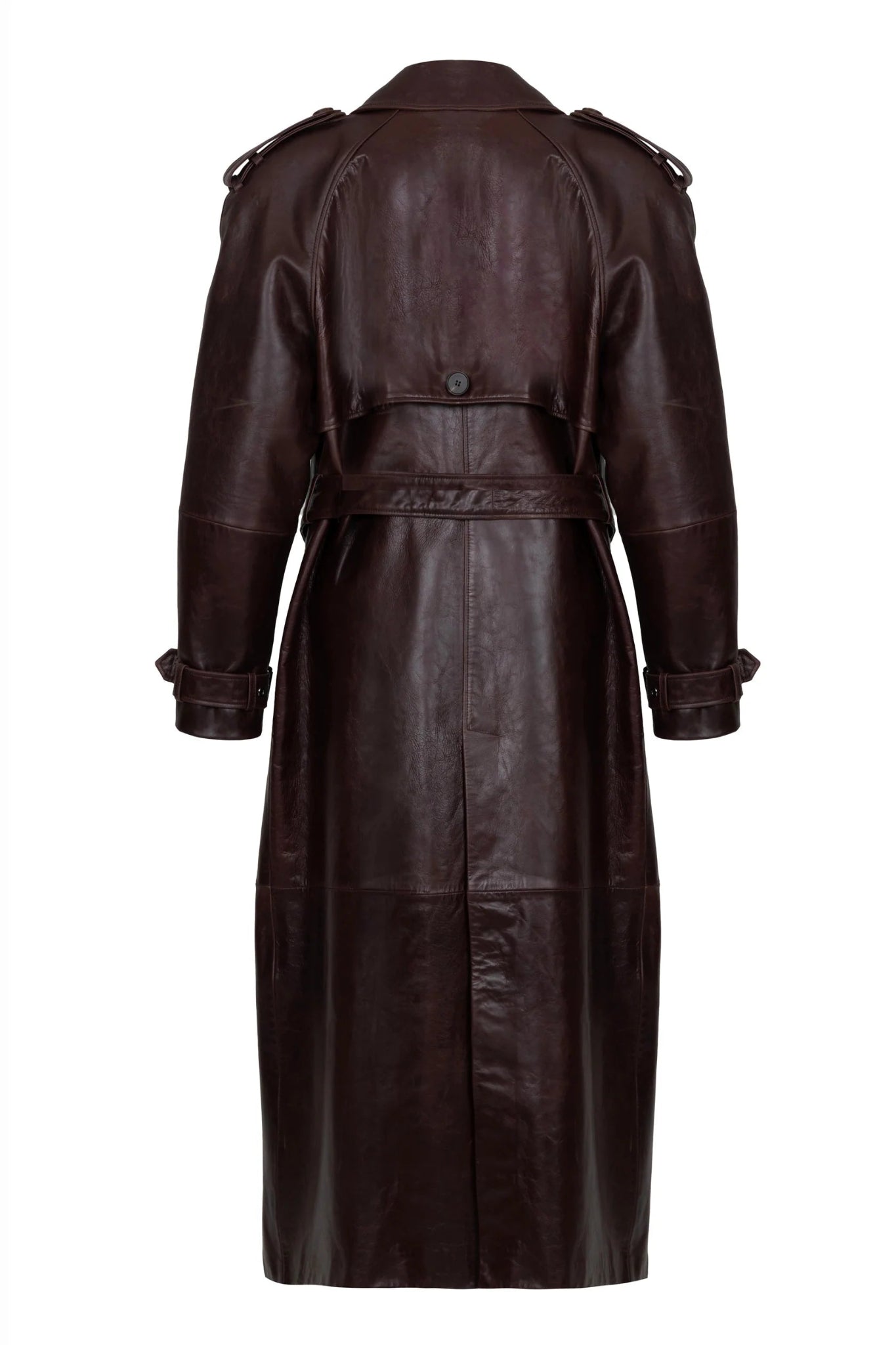 Trench din piele naturala Hazel - ÌNURI