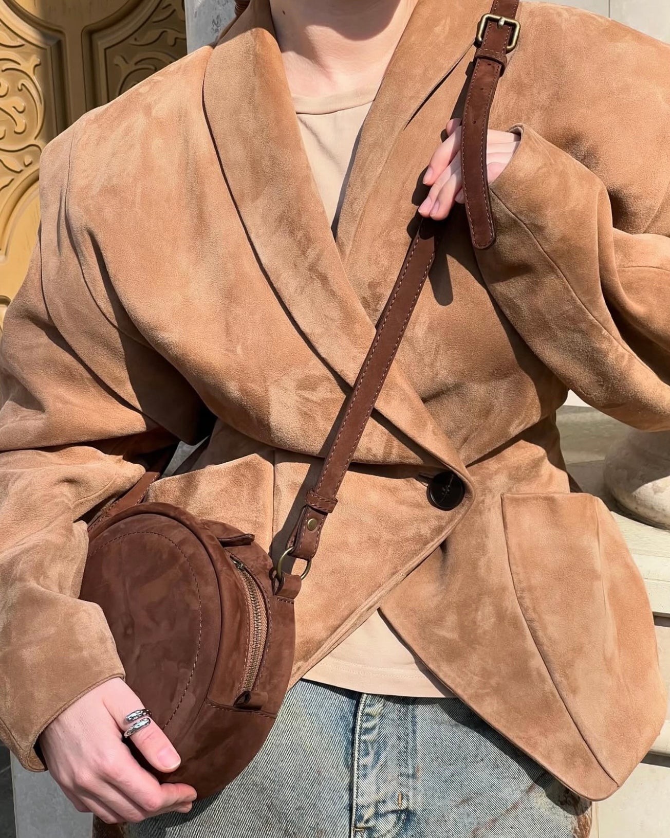 Sacou Molly din piele naturala premium
