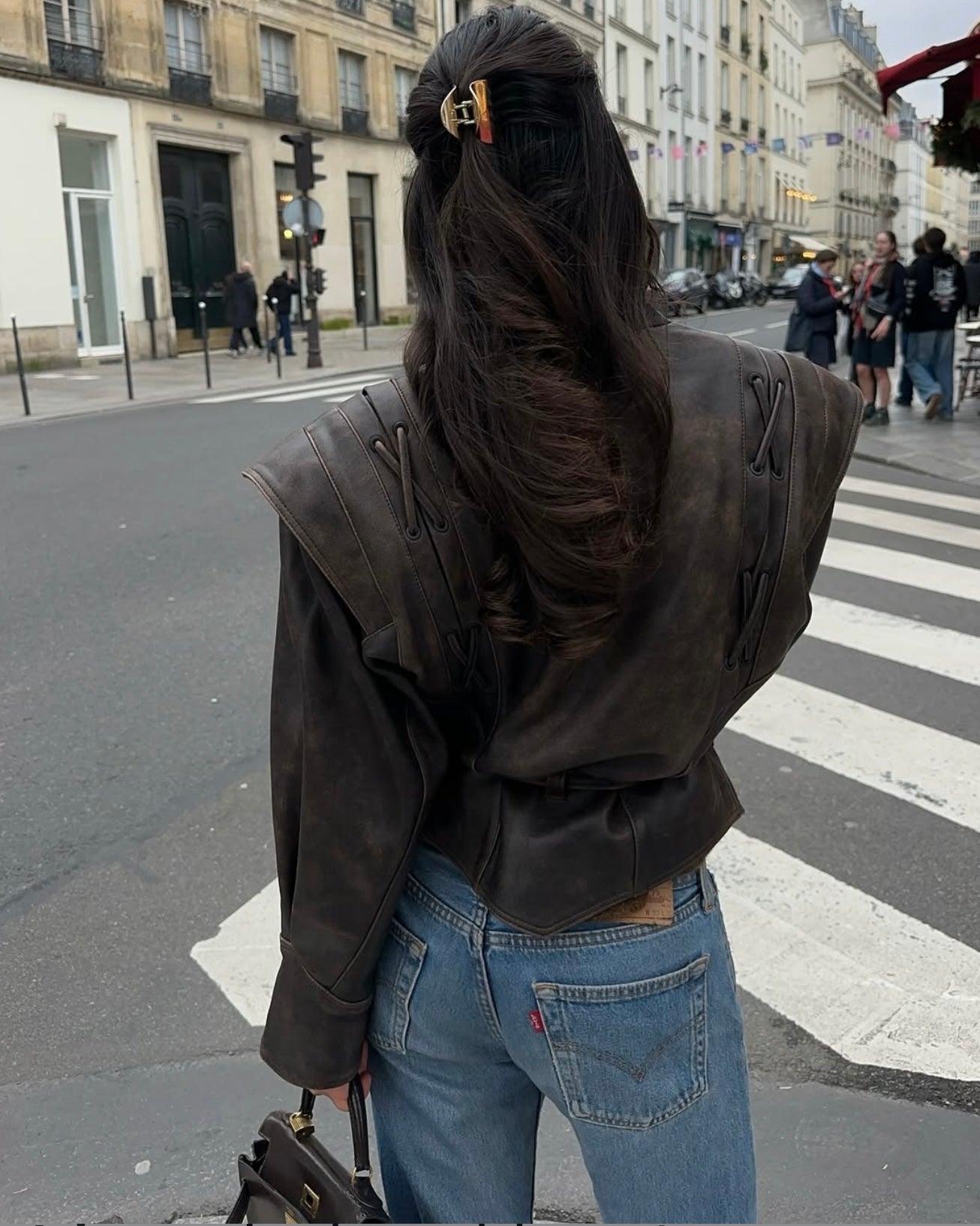 Premium Echtlederjacke Dia