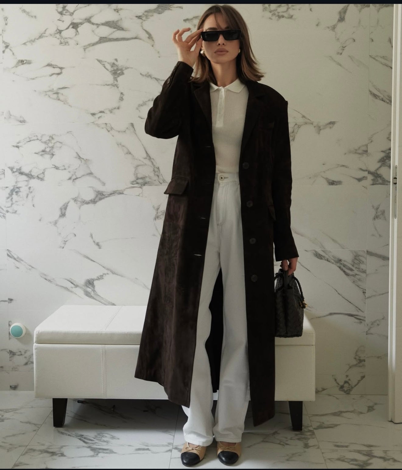 Palton Kyle din piele naturala premium