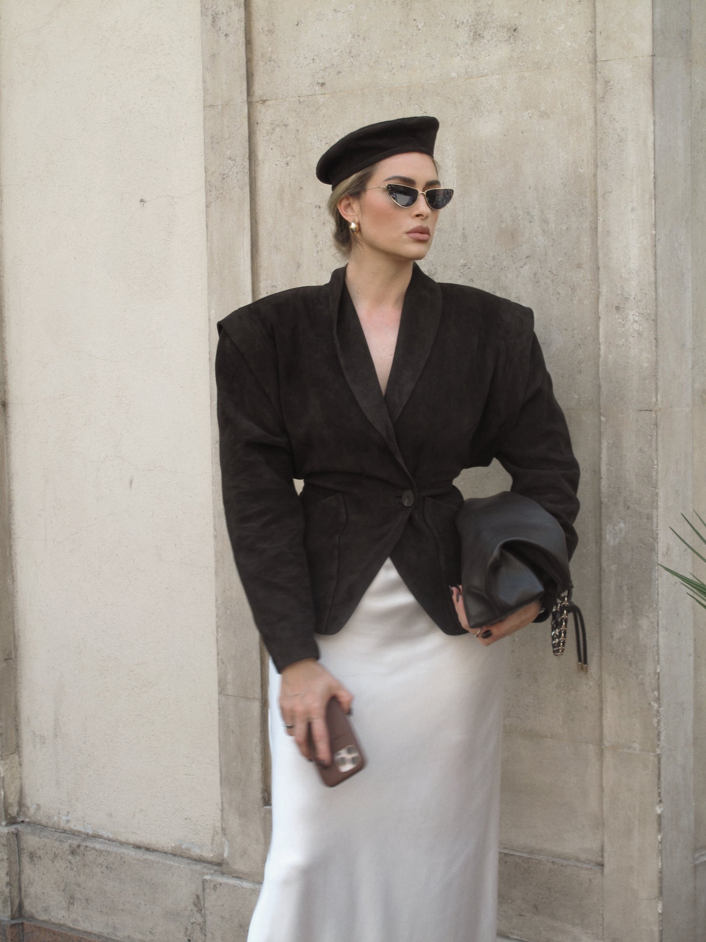 Sacou de piele naturala premium Molly
