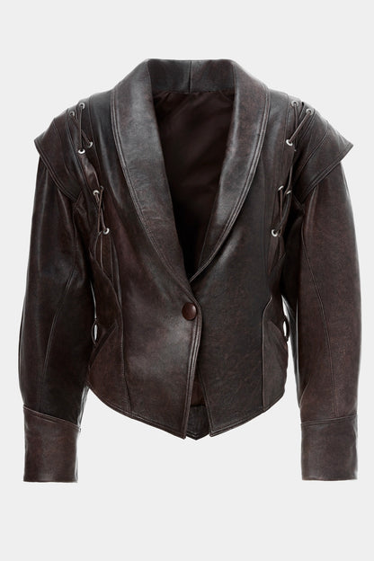 Premium Echtlederjacke Dia