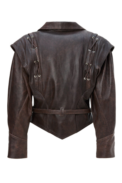 Premium Echtlederjacke Dia