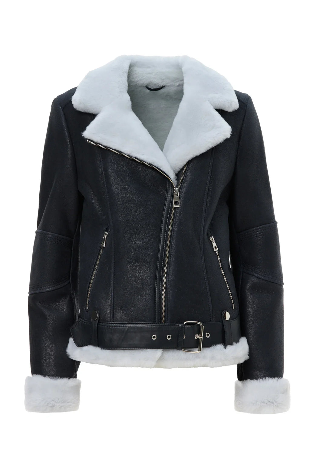 Cojoc din blana naturala de oaie Sky - ÌNURI