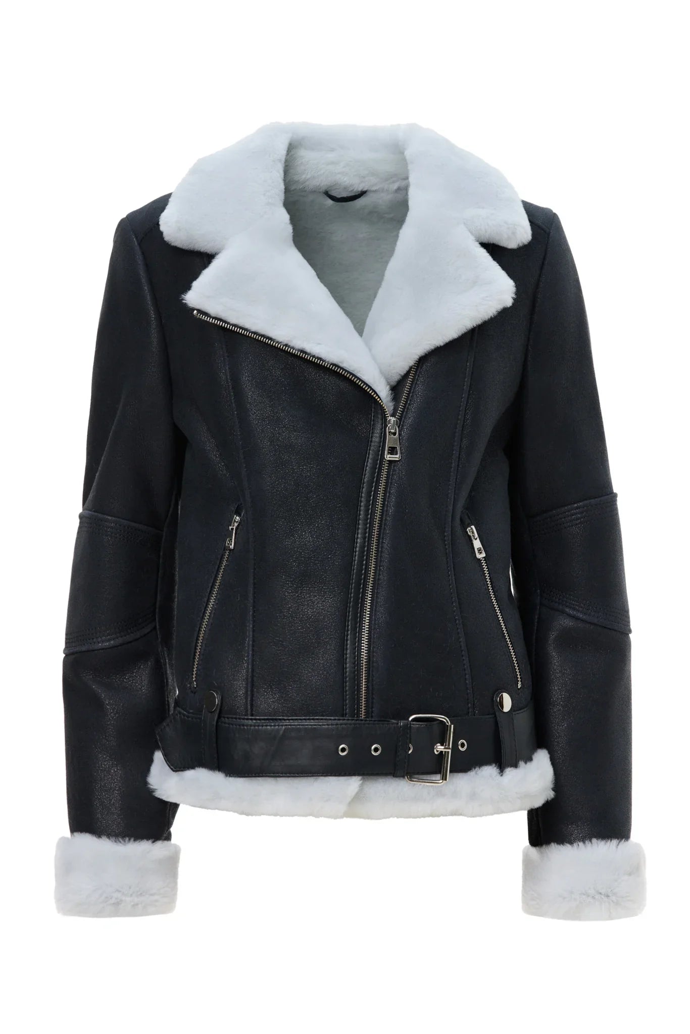 Cojoc din blana naturala de oaie Sky - ÌNURI