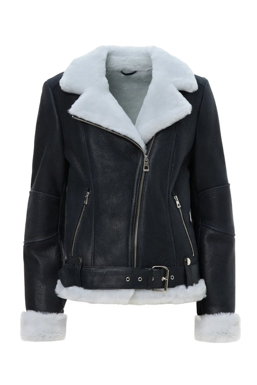 Cojoc din blana naturala de oaie Sky - ÌNURI