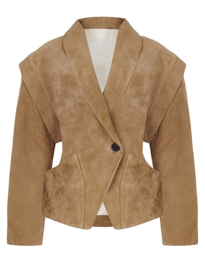 Sacou Molly din piele naturala premium