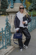 Cojoc din blana naturala de oaie Sky - ÌNURI