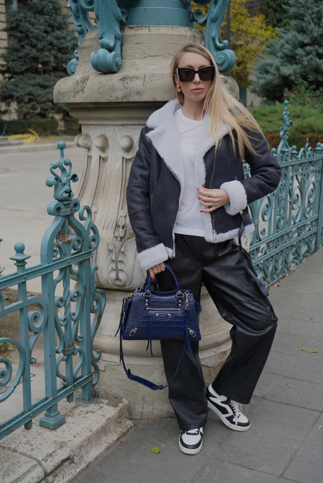 Cojoc din blana naturala de oaie Sky - ÌNURI