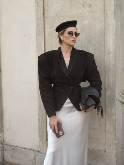 Sacou de piele naturala premium Molly