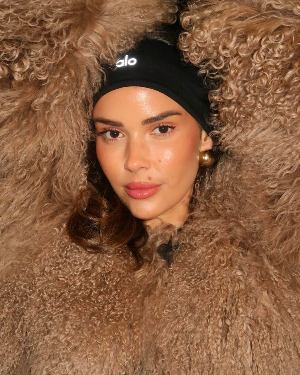 Blană naturală Kai de oaie mongoleză - INURI