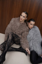 Blană naturală Kai de oaie mongoleză - INURI