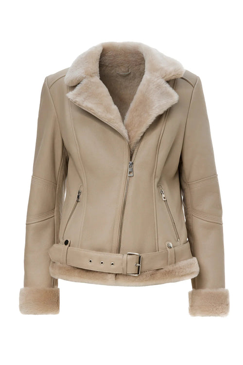 Cojoc Ava din blana naturala de ovine - INURI