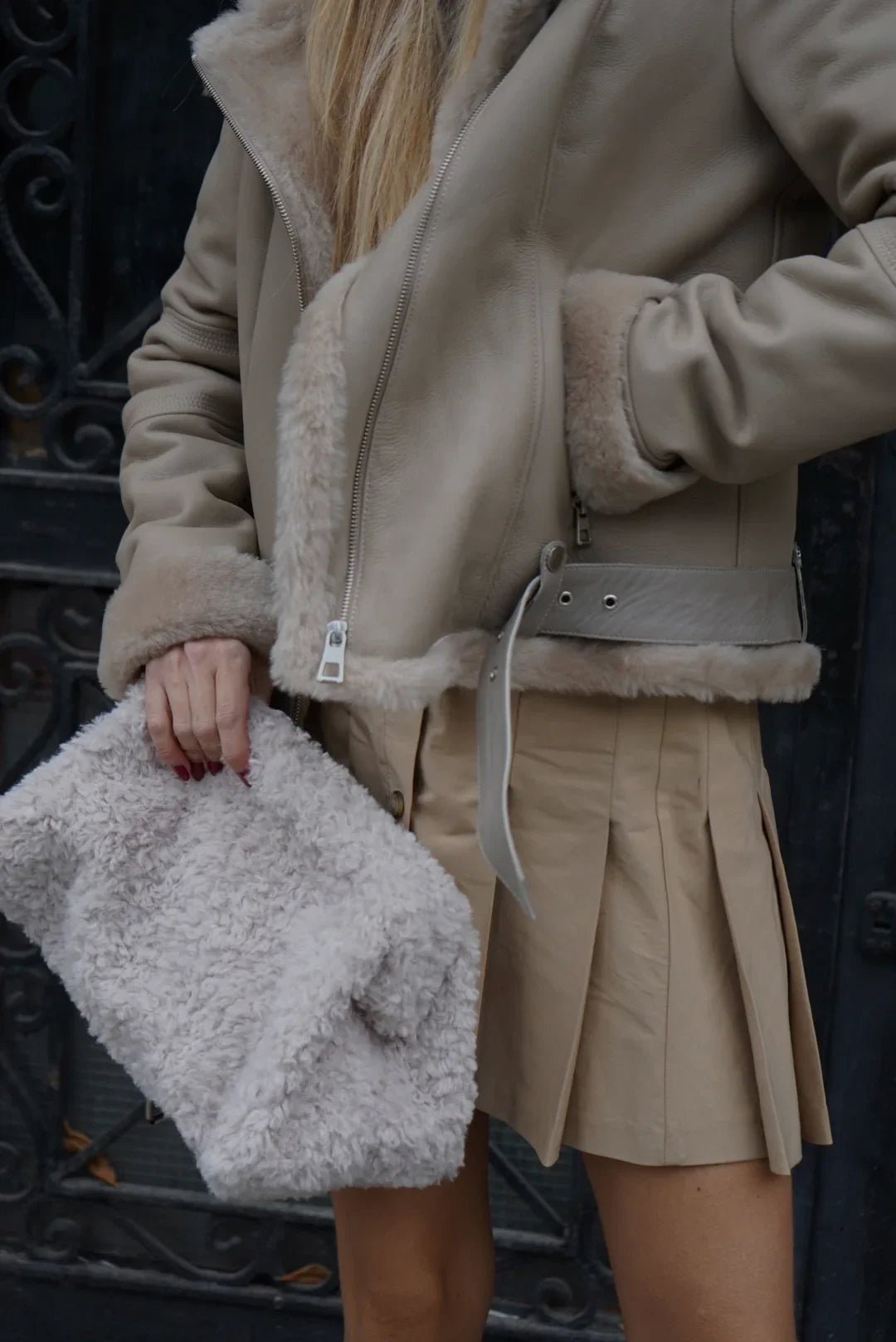 Cojoc Ava din blana naturala de ovine - INURI