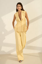 Costum dama Capri din in 100% - INURI