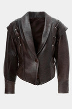 Geaca Dia din piele naturala premium - INURI