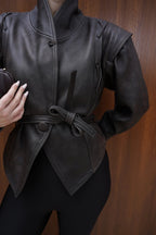 Geaca Dia din piele naturala premium - INURI