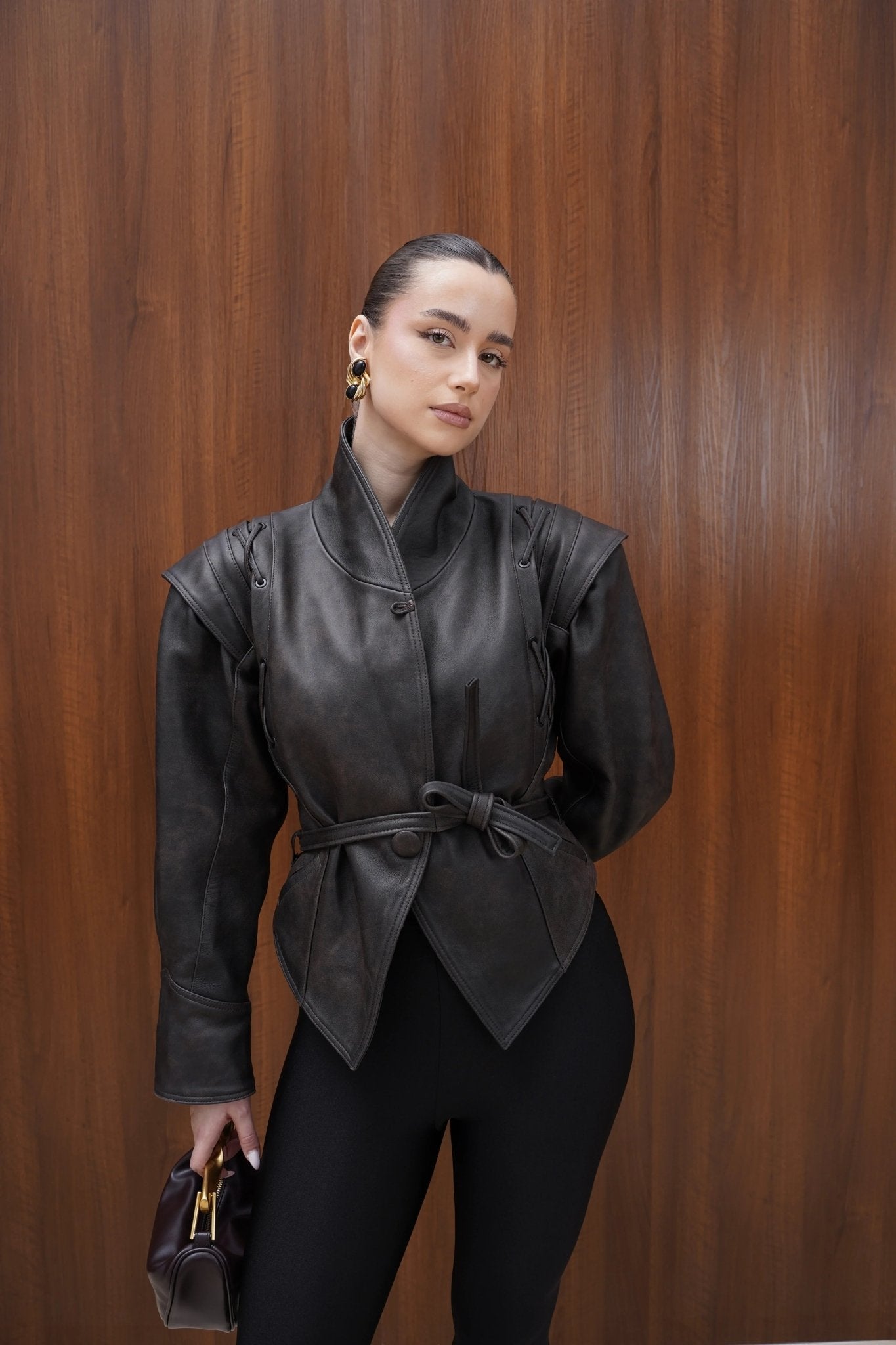 Geaca Dia din piele naturala premium - INURI