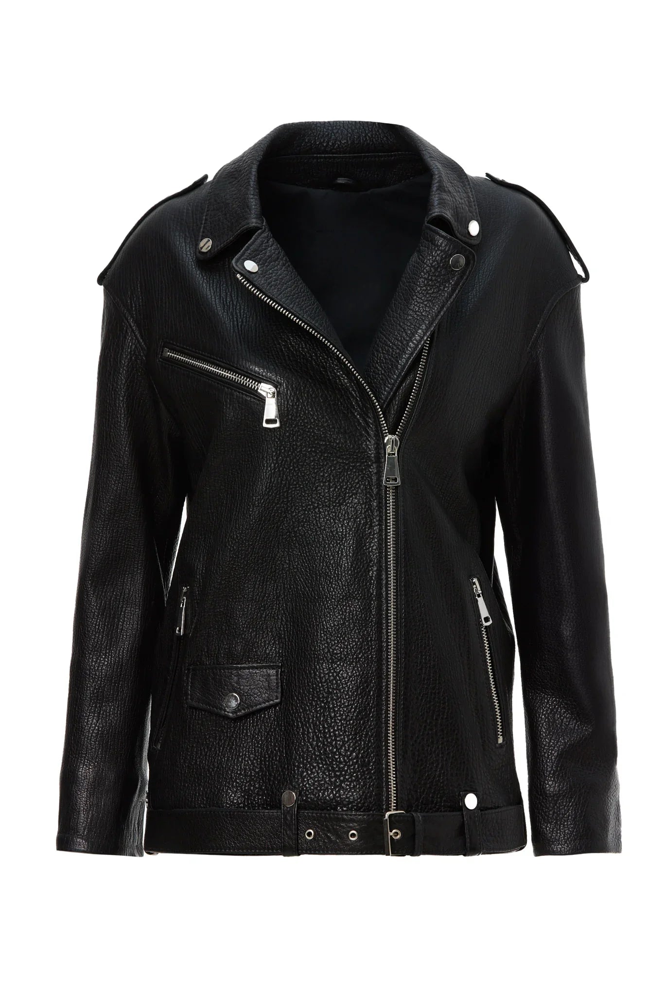 Geaca Zoe din piele naturala premium - INURI