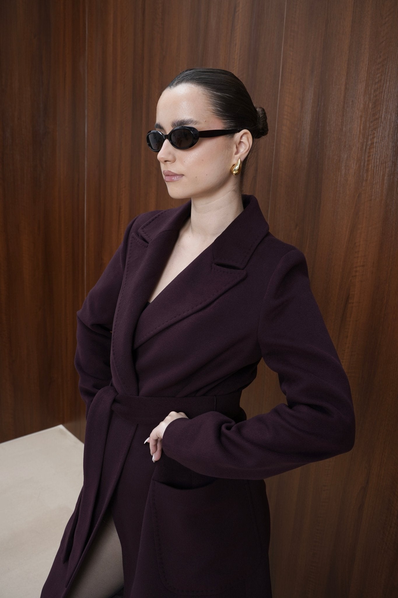 Palton din cașmir Amira - INURI