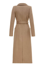 Palton Magda camel din casmir - INURI