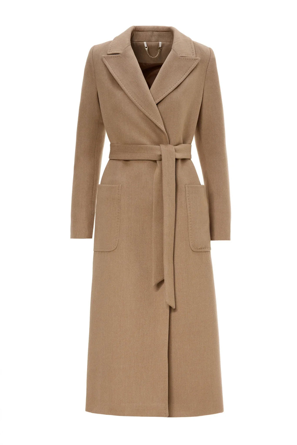 Palton Magda camel din casmir - INURI
