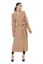 Palton Magda camel din casmir - INURI