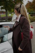 Palton Rochel maro din casmir - INURI