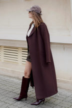 Palton Rochel maro din casmir - INURI