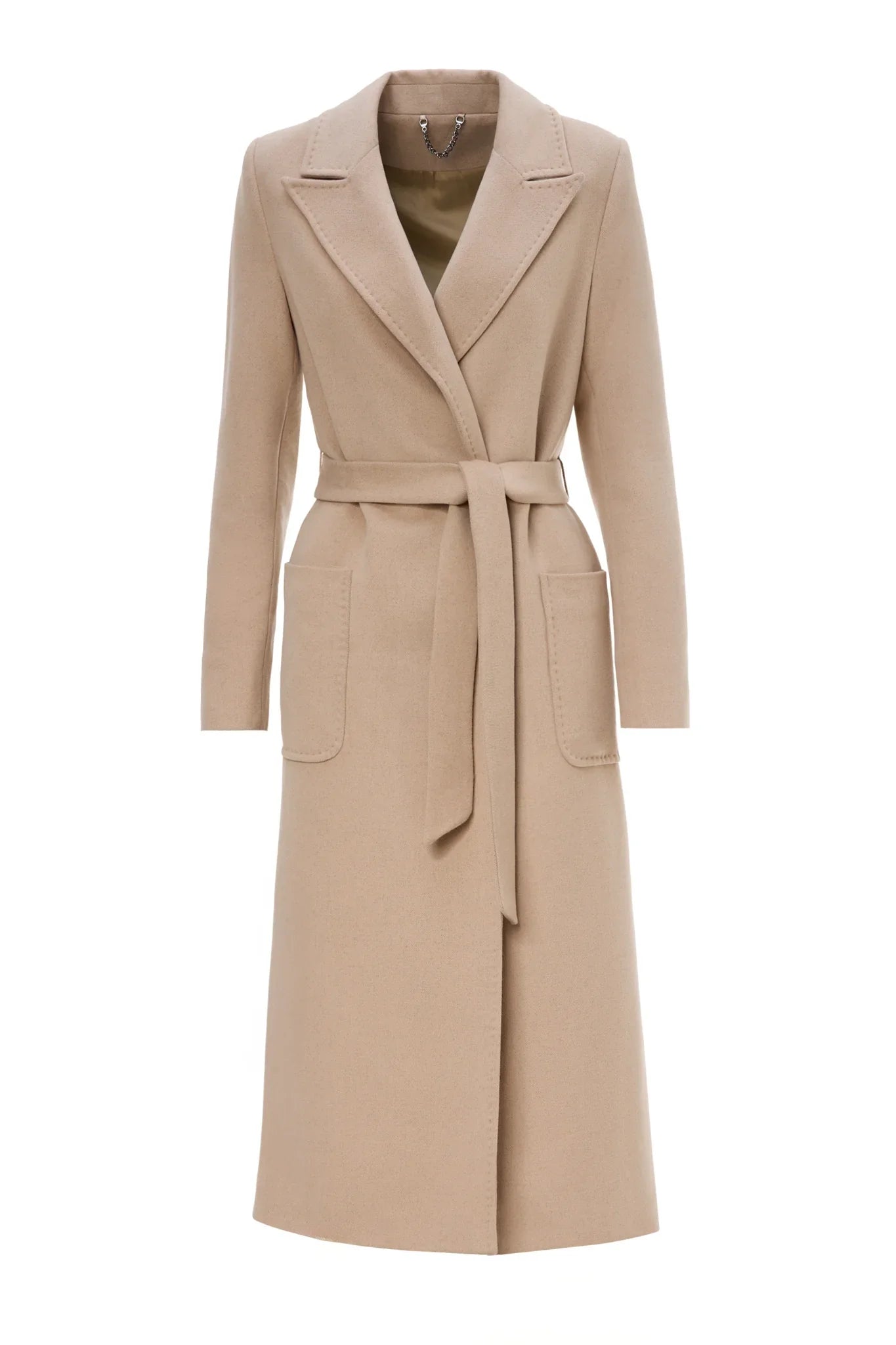 Palton Sisi bej din casmir - INURI