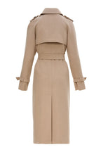 Palton Sofi bej din casmir - INURI