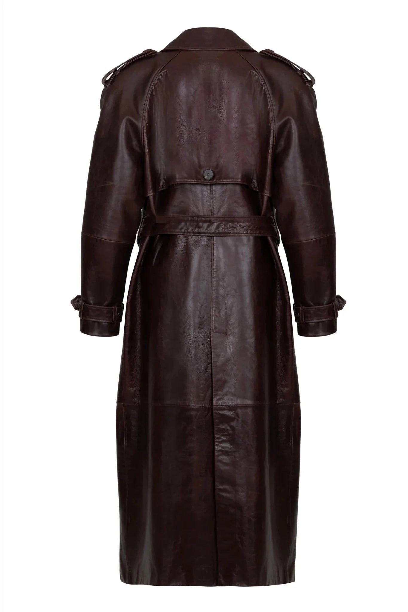 Trench Hazel din piele naturala premium - INURI